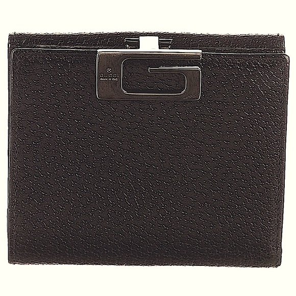 Gucci Vintage Leather Compact Wallet - Picture 1 of 13